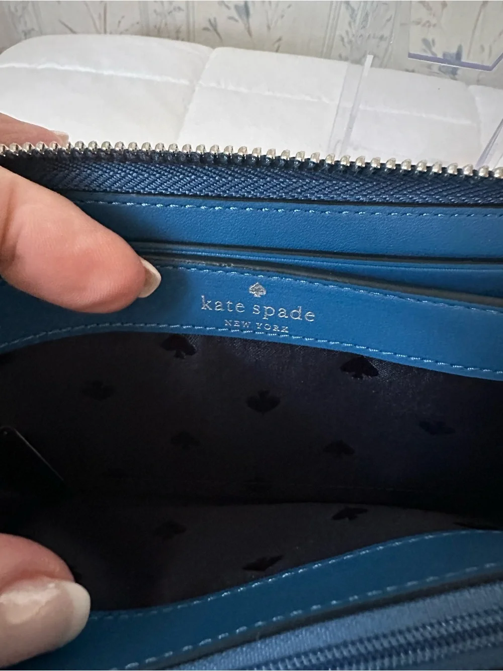 Kate Spade Wallet with Penguin Motif